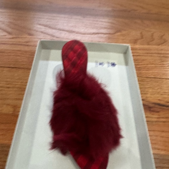 BRAND NEW Burberry Minnie Shearling Mule Sandals - Picture 6 of 13